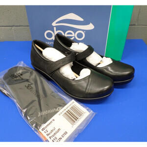 Abeo JOY 24J52892 Womens Shoes Size 12 Medium Black Comfortable Stylish Leather